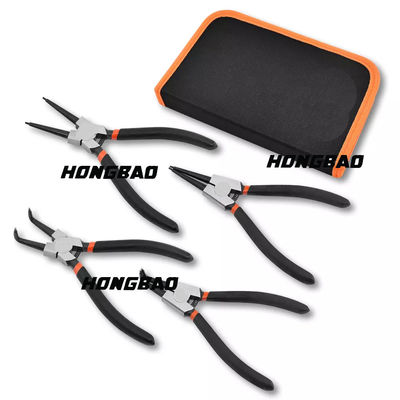 Kìm vòng chụp bên trong và bên ngoài Kìm vòng tròn giữ lại 7 inch 4 chiếc 5pc