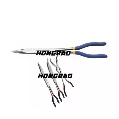 Kìm mũi kim dài 13&quot; Vde Double X Joint Straight Extra Long Kìm