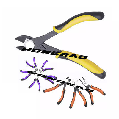 Máy cắt cạnh chéo cách điện 160mm 250mm Tay cầm uốn cong 6 trong 8"