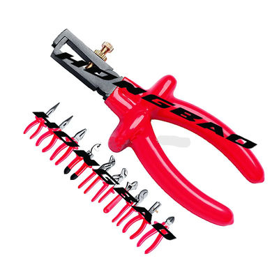 6 &quot;1000V Nhúng Grip Cách Điện Kìm Tuốt Dây Đa Năng CRV Điện Áp 1000 V Điện Thợ Điện Tuốt Dây Kìm