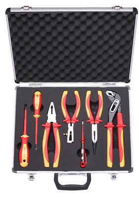 Bộ tuốc nơ vít và kìm 1000V Vde Công cụ cắt kết hợp tay cách điện