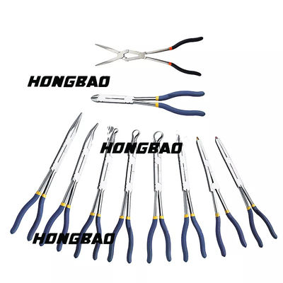 Kìm mũi dài 11&quot; Bent Nose Set Extra Long 45 Degree Angled Clip Curved