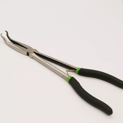 Kìm mũi kim Bent Head 4 Bộ kim 11 inch thẳng cong 45 90 độ