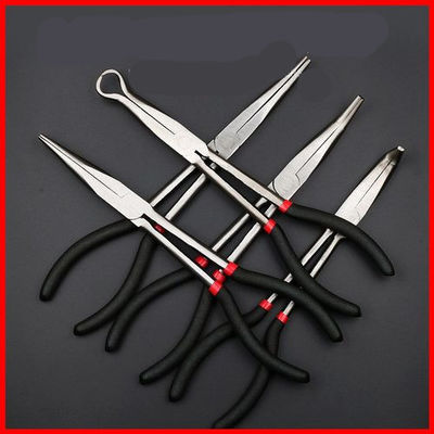 Kìm mũi cong 11 inch Kìm mũi kim góc dài 20 độ Clip Curve