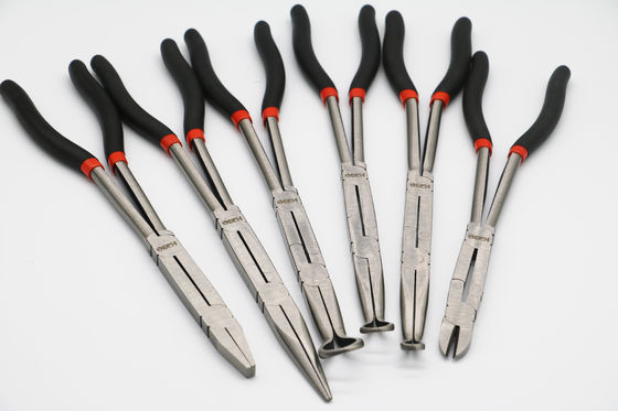 Kìm mũi kim dài 13&quot; Vde Double X Joint Straight Extra Long Kìm