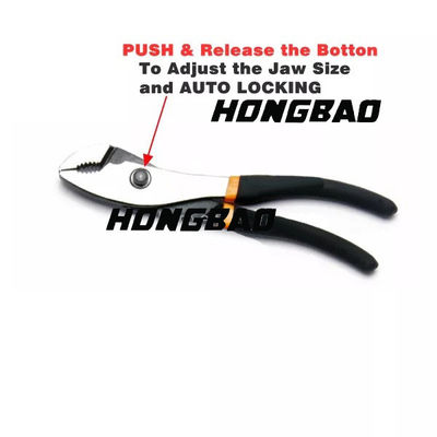 5 6 8 10&quot; Kìm bơm khớp trượt Khóa kênh hành động nhanh Khóa tự động có thể điều chỉnh