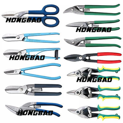 10&quot; Right Angle Hàng không Snips Tin Cut Kéo Cutter Snips Shear
