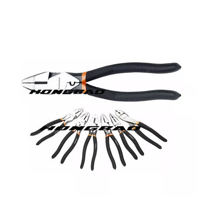 Kìm kết hợp cách điện 8&quot; 9&quot; 9.5&quot; Máy cắt cạnh chéo hạng nặng Lineman