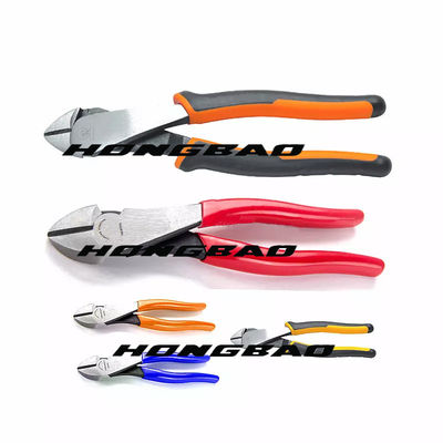 Kìm cắt cạnh cách điện hạng nặng 200mm 160mm 6 inch 8 inch 7&quot; Kìm chéo 60# Thép CRV