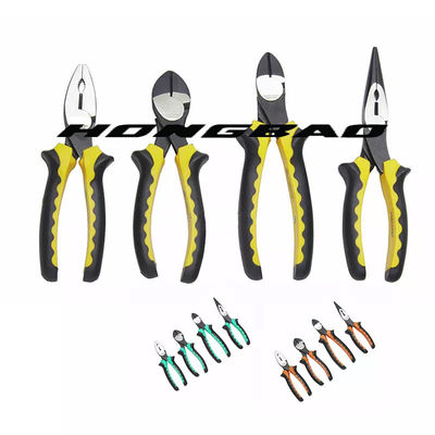 Kìm cắt chéo cách điện mini Loại khớp nhô ra 7 trong 6&quot; 8&quot; 200mm