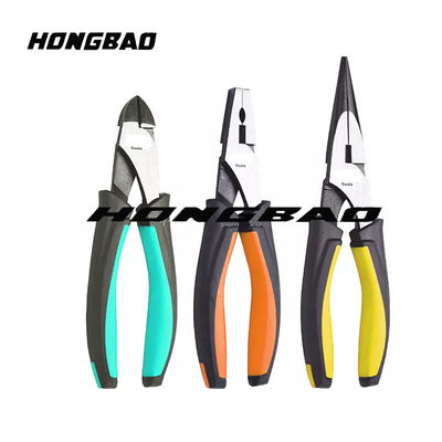 Kìm mũi dài hạng nặng 5/7&quot; dùng để cắt trang sức cách điện 66# mạnh mẽ