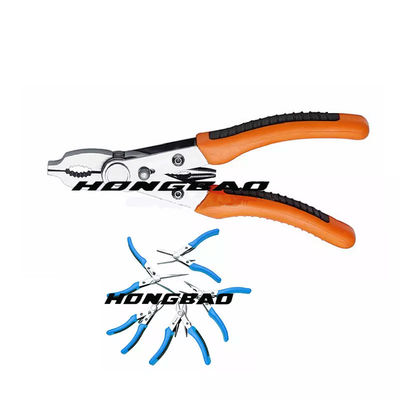 Kìm kết hợp cách điện mũi dài Vde 1000v 2 trong 1 7&quot; 8&quot; trao đổi hai đầu Xoay có thể thay đổi