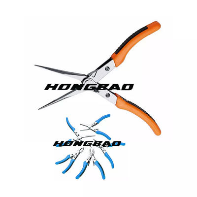 Kìm kết hợp cách điện mũi dài Vde 1000v 2 trong 1 7&quot; 8&quot; trao đổi hai đầu Xoay có thể thay đổi