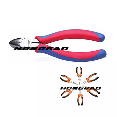 Kìm kết hợp cách điện tiêu chuẩn nhỏ Màu vàng Thả rèn Công thái học Tay cầm mềm 6&quot; 7&quot; 8&quot;
