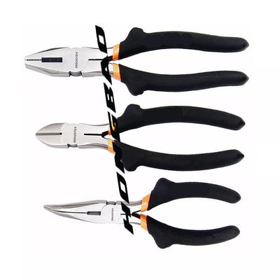 45 # Tay cầm nhúng bằng thép carbon 6&quot;8&quot; Cao vai không chuẩn Kiểu Mỹ Mũi cong kết hợp chéo Kìm