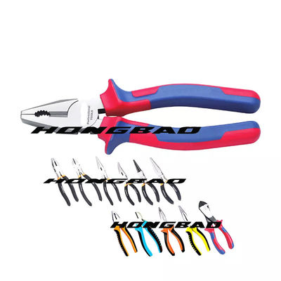 7&quot; 8&quot; Kìm mũi dài chính xác 200mm 170mm 160mm Dao cắt mặt thẳng Tước tay cầm mềm