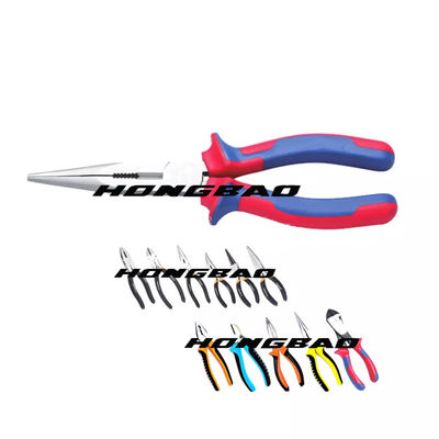 7&quot; 8&quot; Kìm mũi dài chính xác 200mm 170mm 160mm Dao cắt mặt thẳng Tước tay cầm mềm