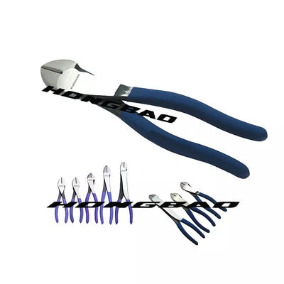Kìm cắt cạnh 1000v 180mm 6" Góc cong Đầu thân Mũi 8 11" Đầu mảnh