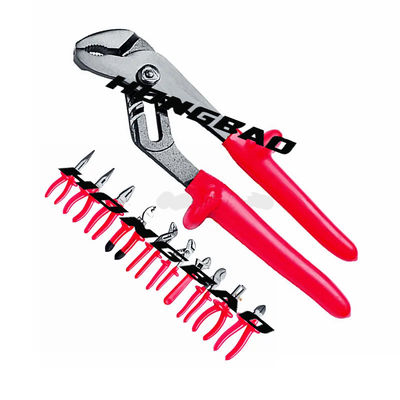 Hot New 8 10 12 15 &quot;Điện Áp 1000 V Cách Điện Mỡ Nhúng Nhựa Tay Cầm Cờ Lê Có Thể Điều Chỉnh 1000V AC ADJ Cờ Lê Cờ Lê