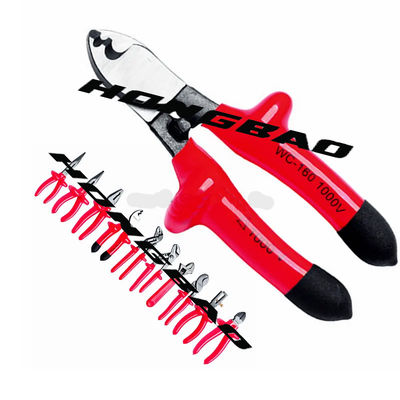 9 &quot;Điện áp 1000 V Cách Điện Nhúng Tay Cầm Kìm Cắt Cáp Đa Năng 1000V Kìm Cắt Cáp Thợ Điện