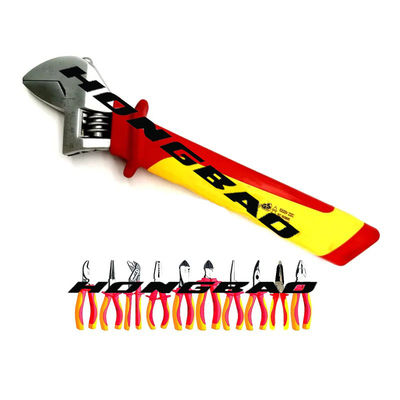 6 7 8&quot; Bộ Kìm Vde Cách Điện Tay Cầm Tiện Dụng Kìm Cắt Điện AC 1000V CR-V