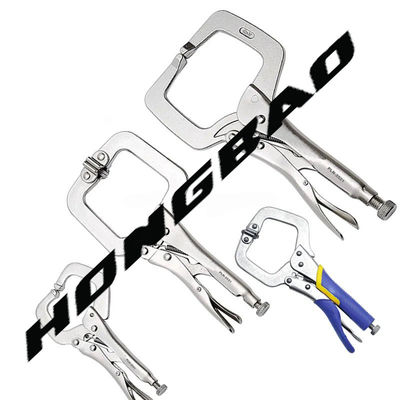 6 11 14 18'' Kìm kẹp hàm cong Kìm C Type Tool C Kẹp Kẹp Rộng Sâu